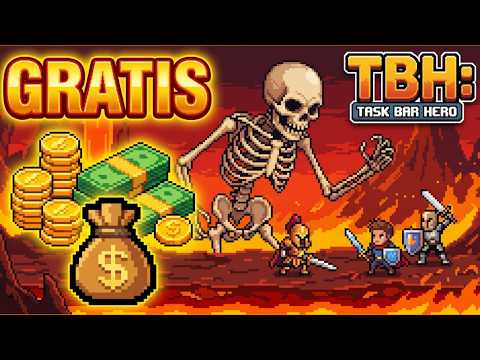 EL NUEVO JUEGO de STEAM 💵 que REGALA DINERO GRATIS💲TBH - TASK BAR HERO ¿MERECE la PENA? 🚩