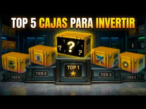 TOP 5 MEJORES CAJAS para INVERTIR en COUNTER STRIKE 2 🚩 CALIDAD / PRECIO 💸📦 ¿EL FIN DE LAS CAJAS? 🔥